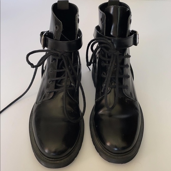 maje combat boots